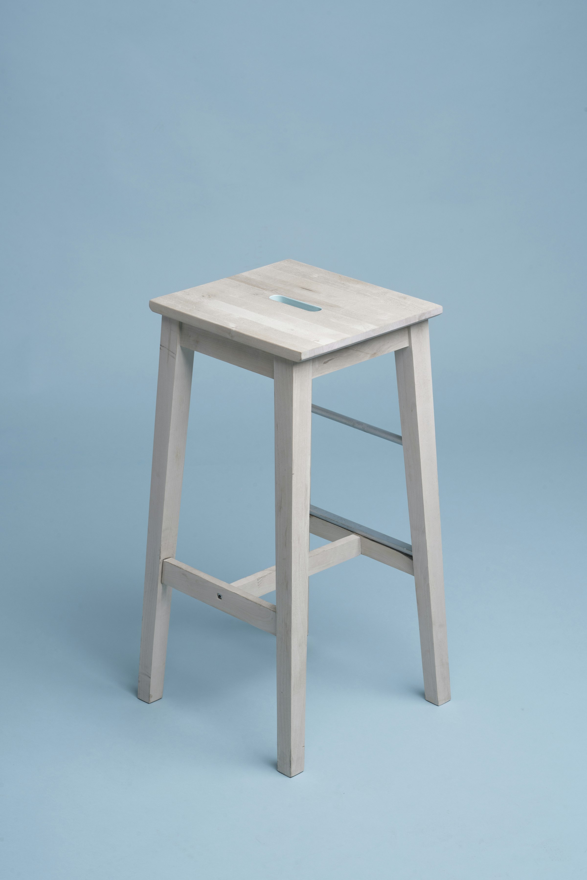 Pale natural timber finish